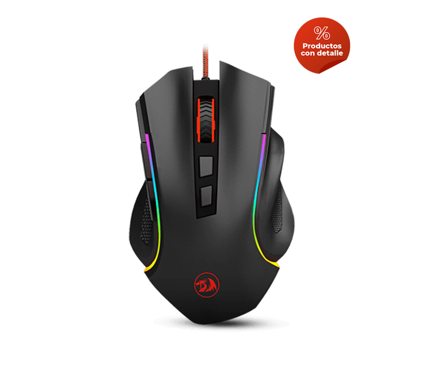 OUTLET-Mouse Gamer Redragon Griffin M607 RGB 