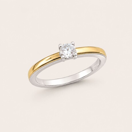 Anillo Dakota - Plata y Oro Anillo Dakota - Plata y Oro