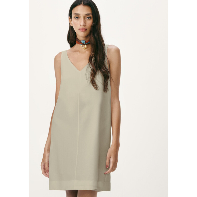 VESTIDO CURTO FEM OLIVA CLARO