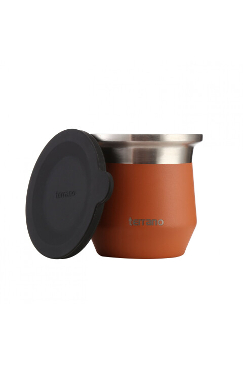 MATE TERRANO ACERO FLAP TERRACOTA