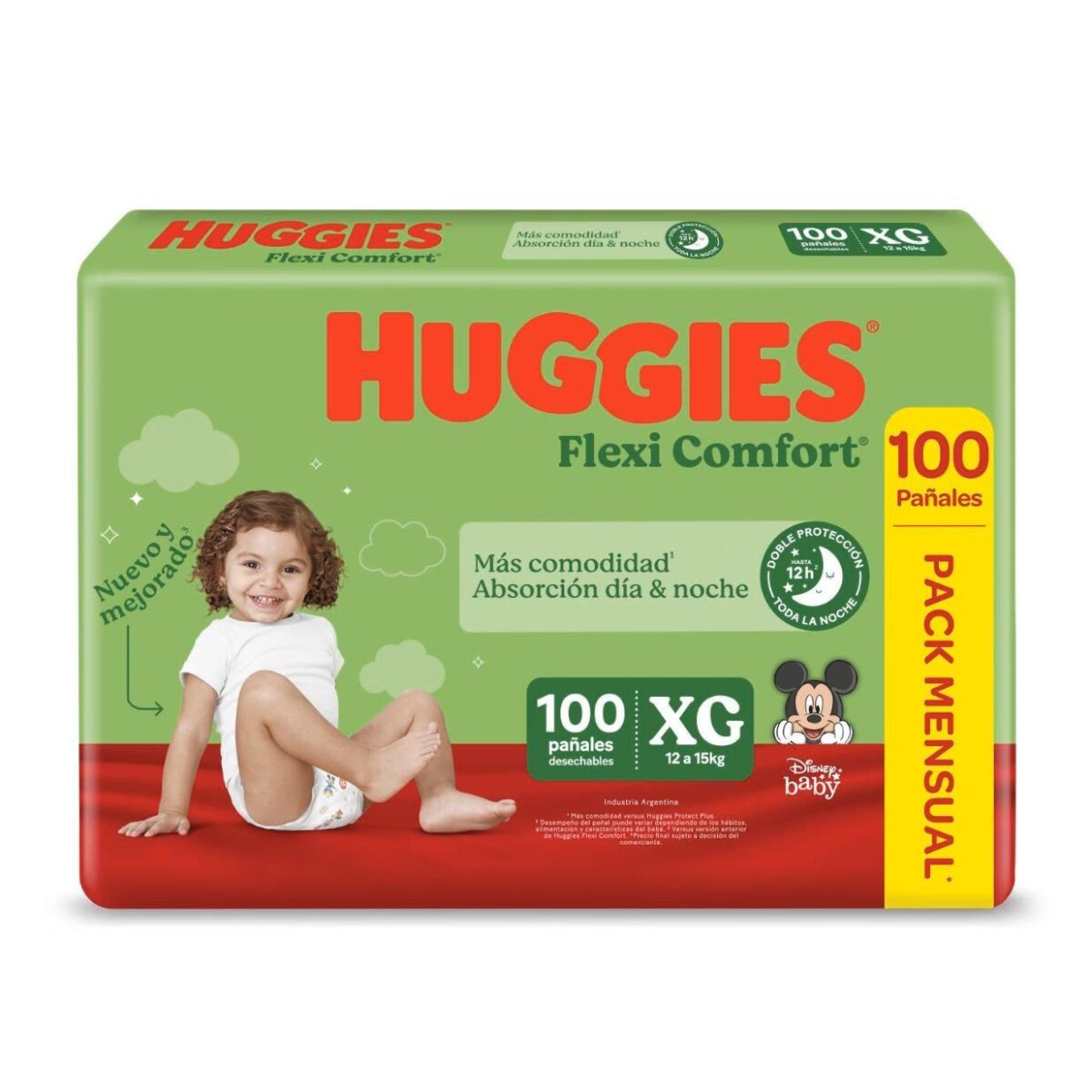 HUGGIES FLEXI COMFORT XG X 100 