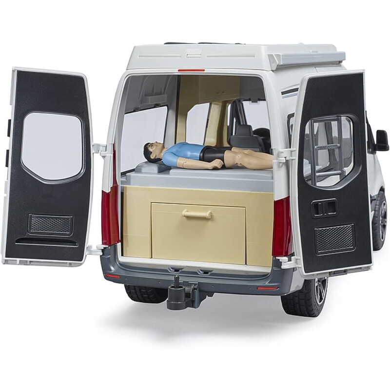 Mercedes Benz Sprinter Camper con conductor, juego de camping Mercedes Benz Sprinter Camper con conductor, juego de camping