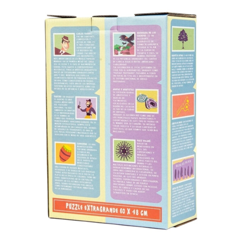 Puzzle Conociendo Uruguay 120 Piezas Pika Puzzle Conociendo Uruguay 120 Piezas Pika