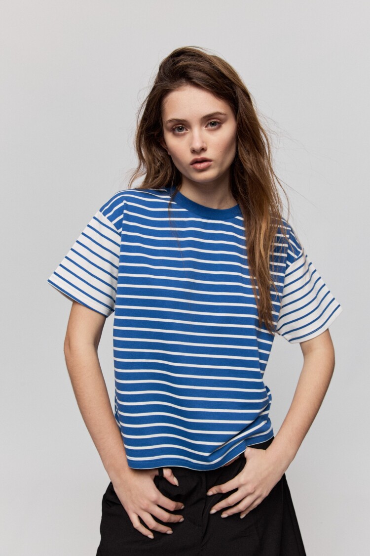 REMERA SCOTT Azul Francia