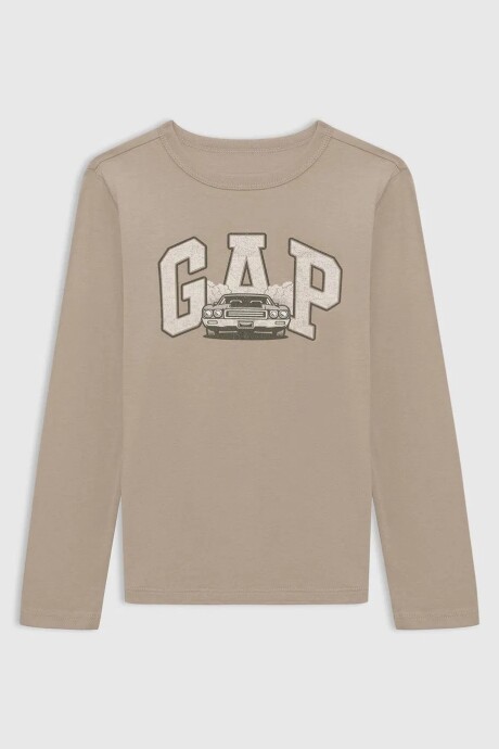 Remera Logo Gap Manga Larga Niño Cars