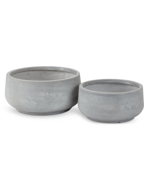 Maceta TERASSE Ø44/36 2u/set gris Maceta TERASSE Ø44/36 2u/set gris