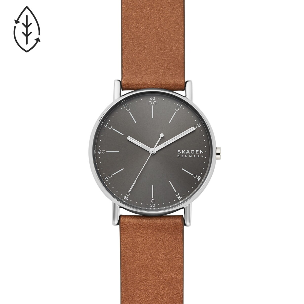 Reloj SKAGEN SIGNATUR Cuero Marron Esfera 40mm 