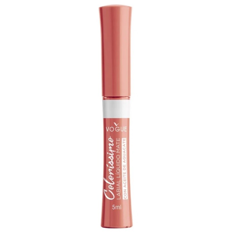 Labial Líquido Vogue Colorissimo Tono 6 Sandía 5 Ml. Labial Líquido Vogue Colorissimo Tono 6 Sandía 5 Ml.