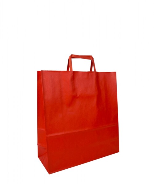 Bolsa lisa acuario 30x12x32 cm ROJO