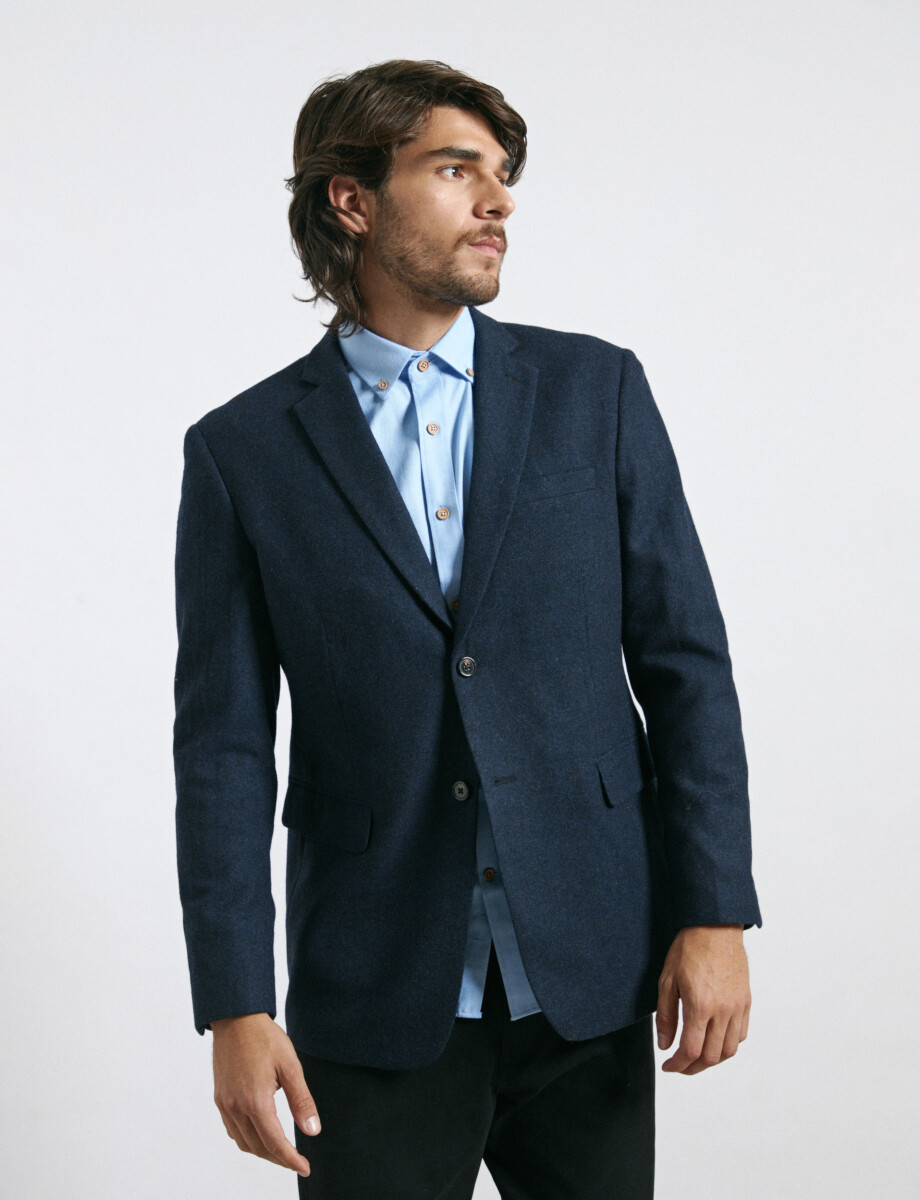 110106 SACO HARRINGTON SELECT Azul Oscuro
