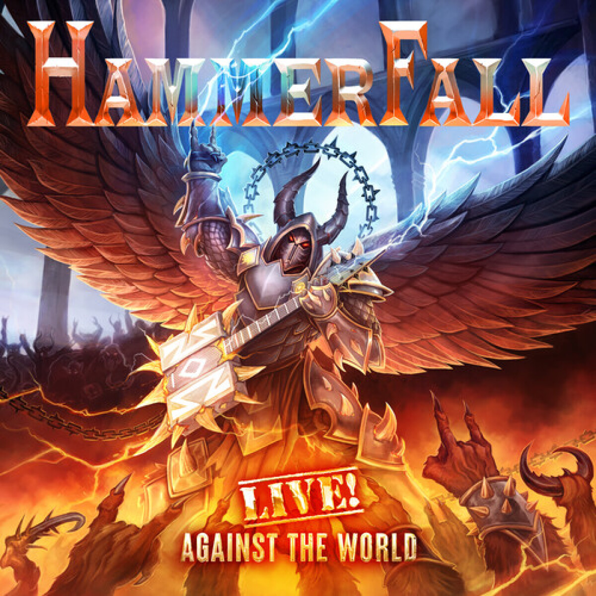 (l) Hammerfall - Live Against The World - Vinilo 