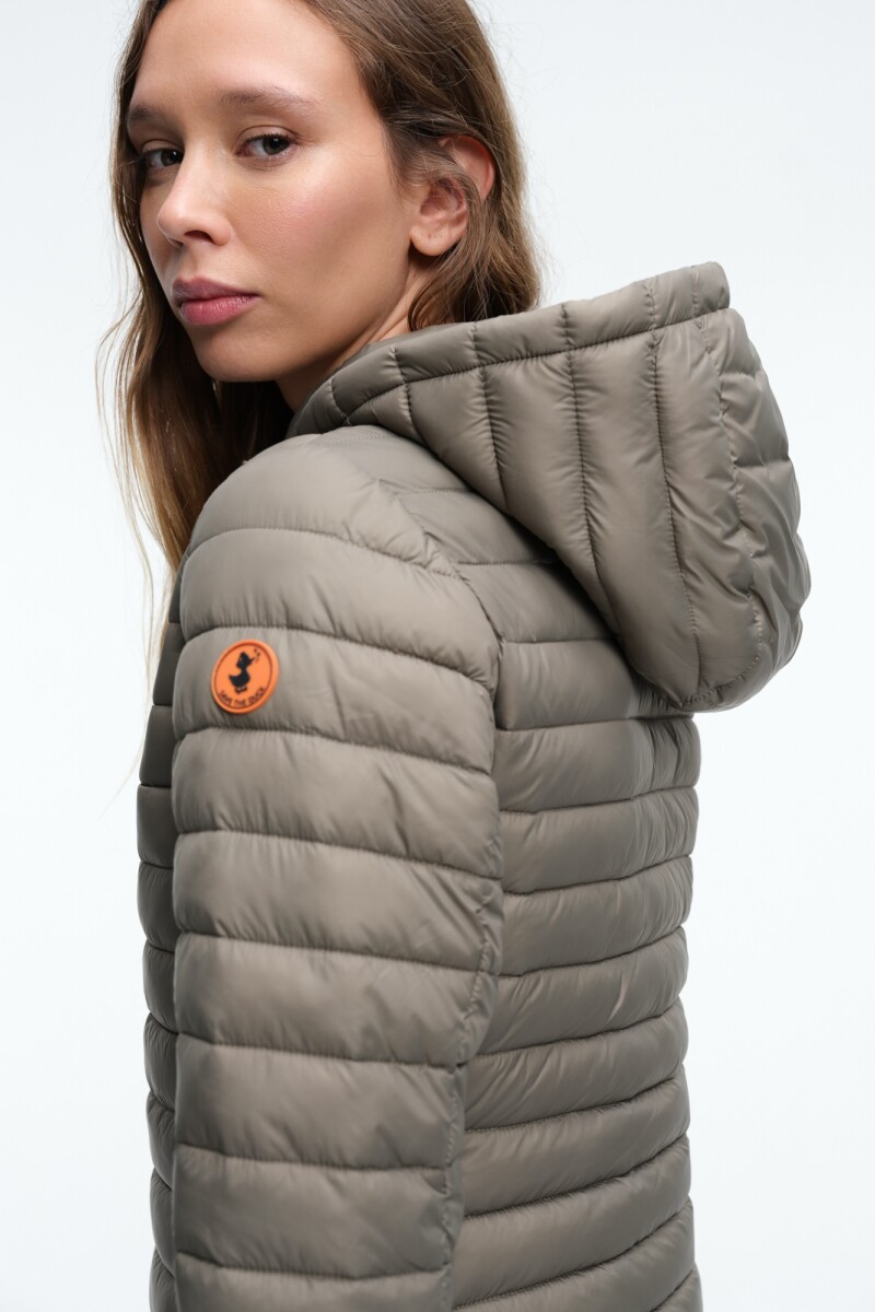 CAMPERA LARGA BRYANNA Beige