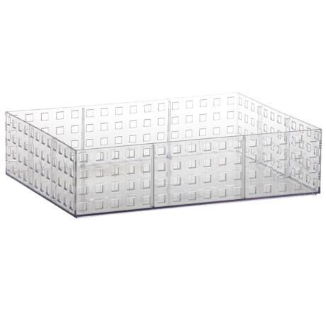 Caja organizadora acrilico apilable G TRANSPARENTE