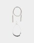 Collares Largos Espejos Collar Largo De Espejos - Plateado