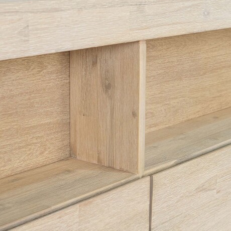 CAMA QUEEN MADERA-ACACIA NATURAL-BEIGE NEWPORT