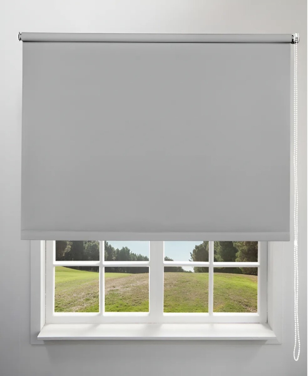 CORTINA ROLLER LUMIERE BLACKOUT 100X200 GRIS 