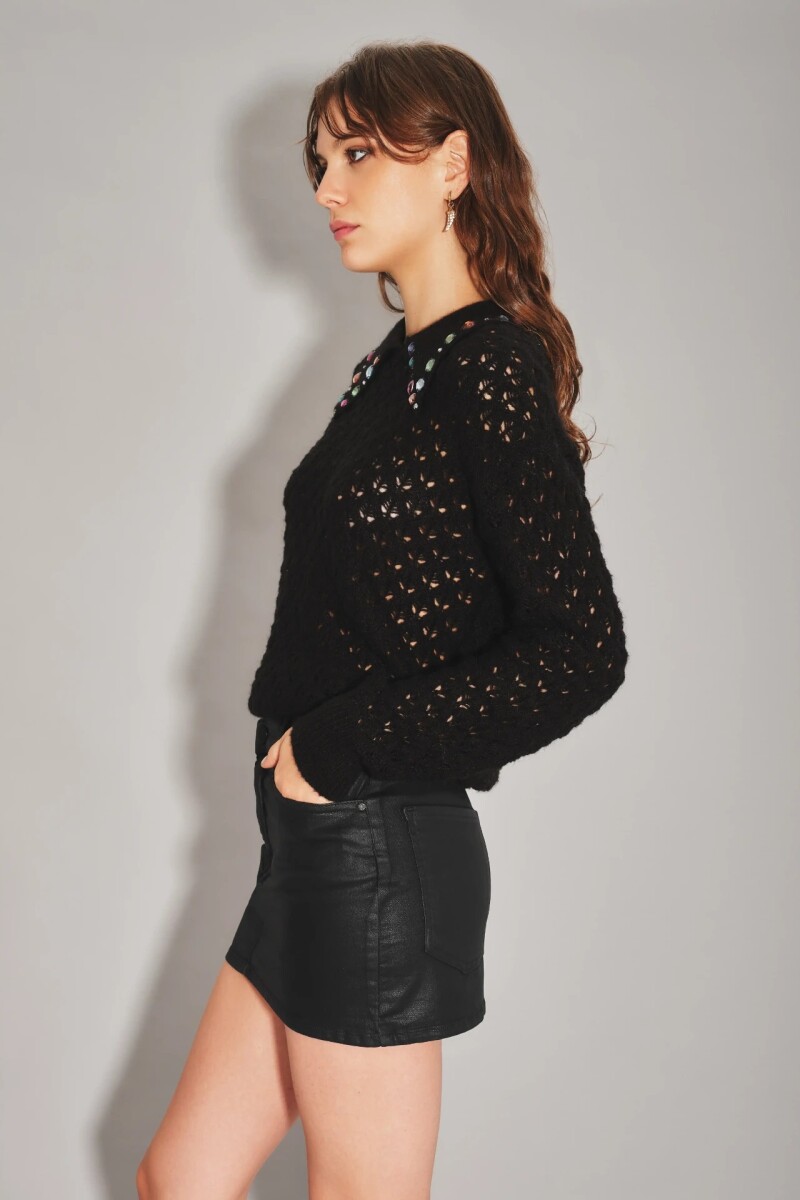 Falda Classic Rock Negro
