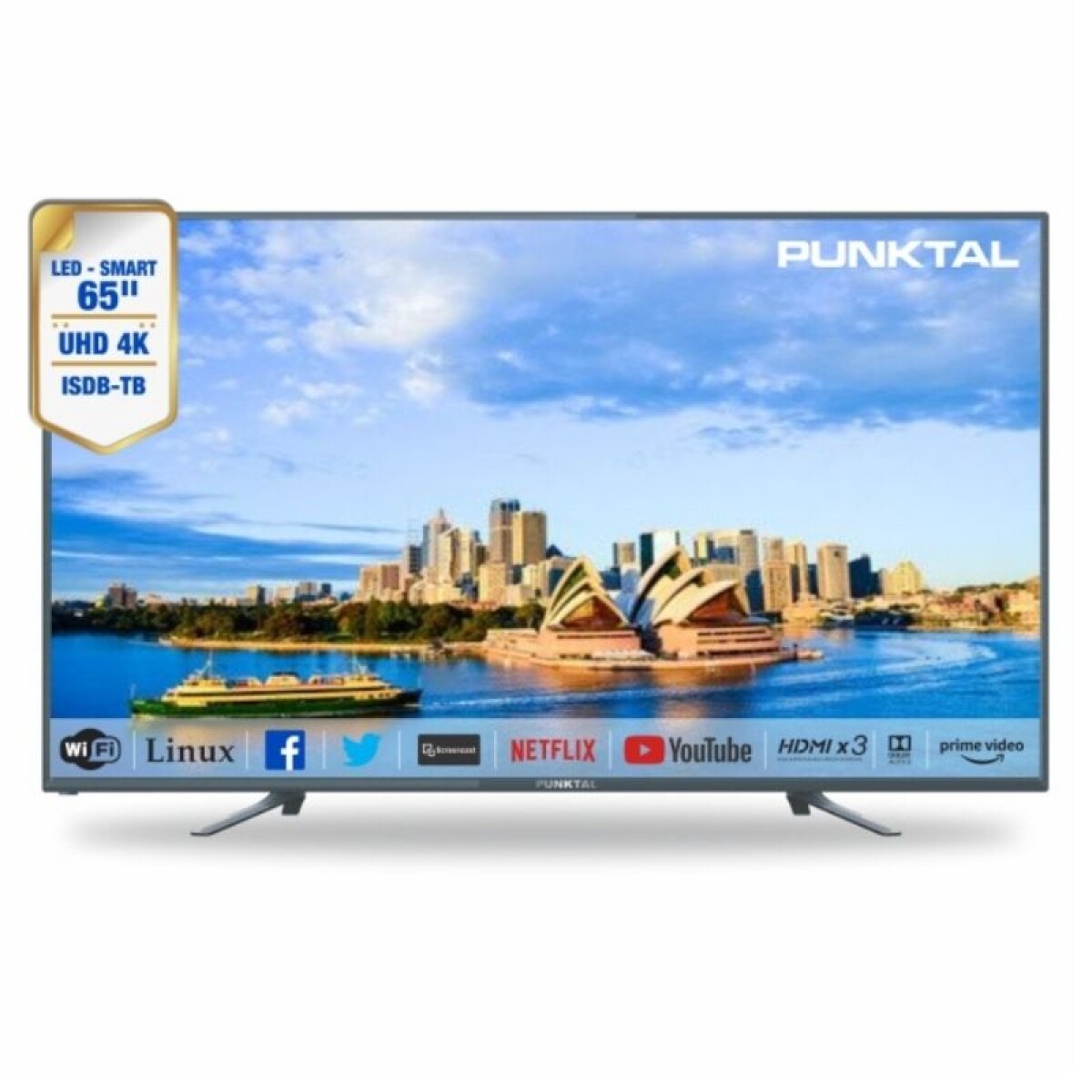 LED 65" SMART TV PUNKTAL - PK-65TE 