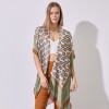 Kimono Arabescos MULTI/MARRON