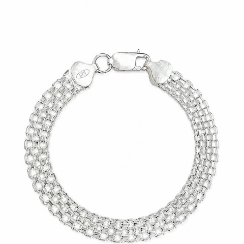 Pulsera bismark plana gruesa Pulsera bismark plana gruesa