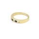 Anillo En Oro 18K Con Zafiros Y Brillantes Anillo En Oro 18K Con Zafiros Y Brillantes