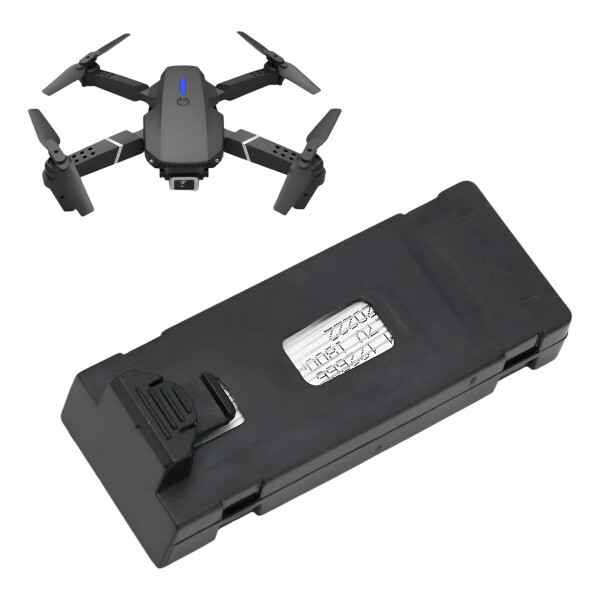 Repuesto Batería Recargable Para Drone E88 y E88 MAX 3.7V Color Negro