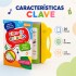 Libro Didáctico Interactivo Bilingüe con 20 Hojas Táctiles DISEÑO 1