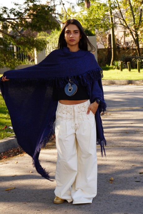 Cross Pants Vaquero Blanco
