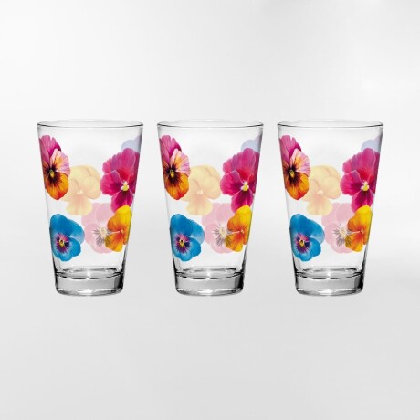 VASO POP FLOWER BLANCO