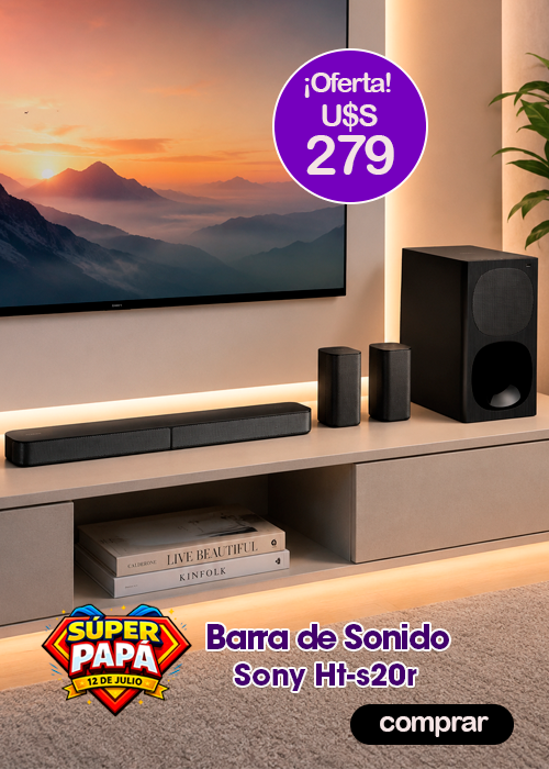 ¡Barra De Sonido Sony Ht-s20r en Oferta!