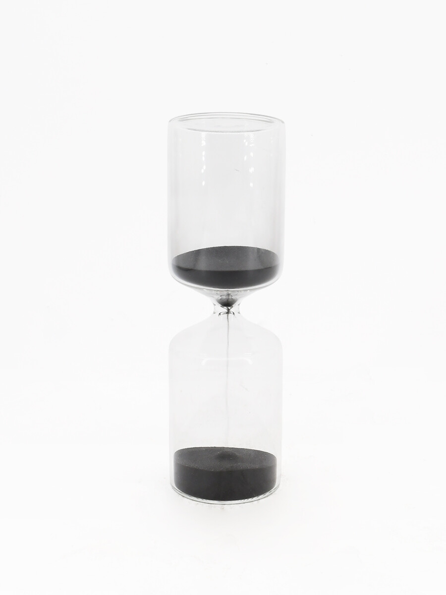 RELOJ DE ARENA 15 MINUTOS - NEGRO (V) 
