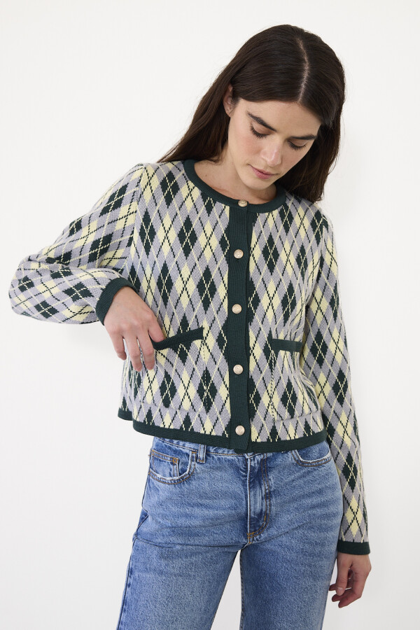 Saco Rombos Renata Verde