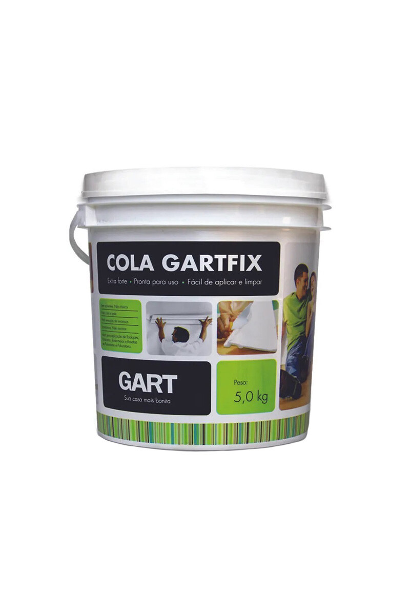 GARTFIX ADHESIVO GARTFIX PARA ZOCALOS O PANELES POLIESTIRENO LATA 5KG