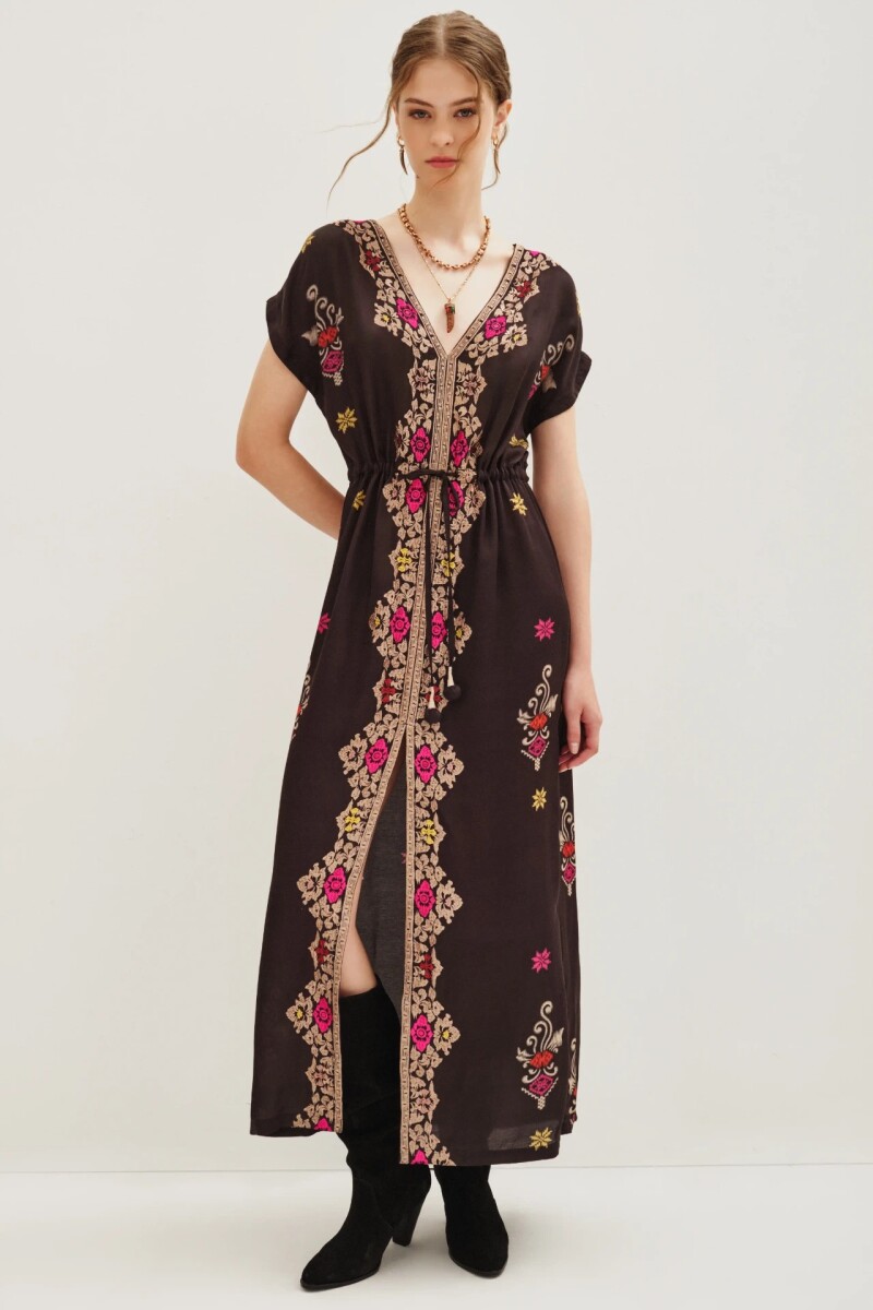 Vestido Buganda Nomadic Negro