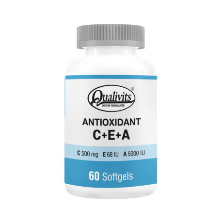 Antioxidant C+E+A Qualivits 60 Cápsulas Antioxidant C+E+A Qualivits 60 Cápsulas