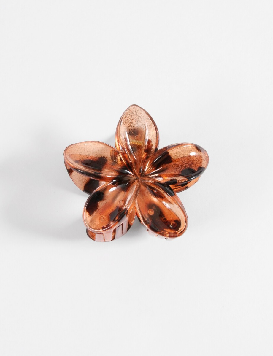 Broche flor hibisco - carey 