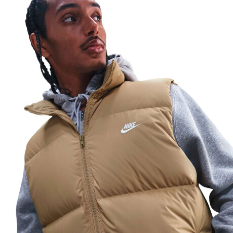 Campera Nike Sportswear Club de Hombre Crema