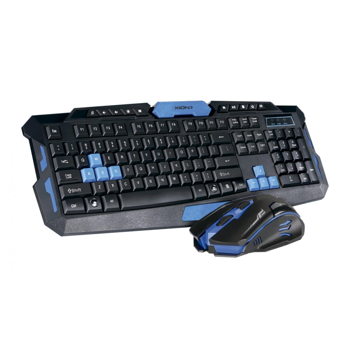 Combo teclado y mouse gamer inalámbrico Xion XI-KBGAMER5 