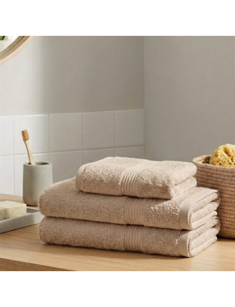 SET 3 TOALLAS: 40x70 + 2*70x140CM ALGODON CREMA CANNON SET 3 TOALLAS: 40x70 + 2*70x140CM ALGODON CREMA CANNON