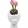 LITTLE PEOPLE CON CACTUS BLANCO