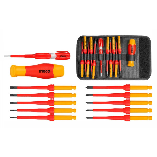 SET AISLADO 12 DESTORNILLADORES INGCO HKISD1201 SET AISLADO 12 DESTORNILLADORES INGCO HKISD1201