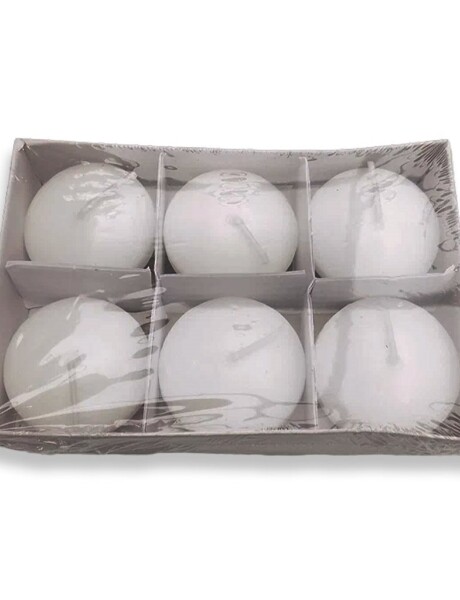 SET 6 VELAS FLOTANTES BLANCO SET 6 VELAS FLOTANTES BLANCO