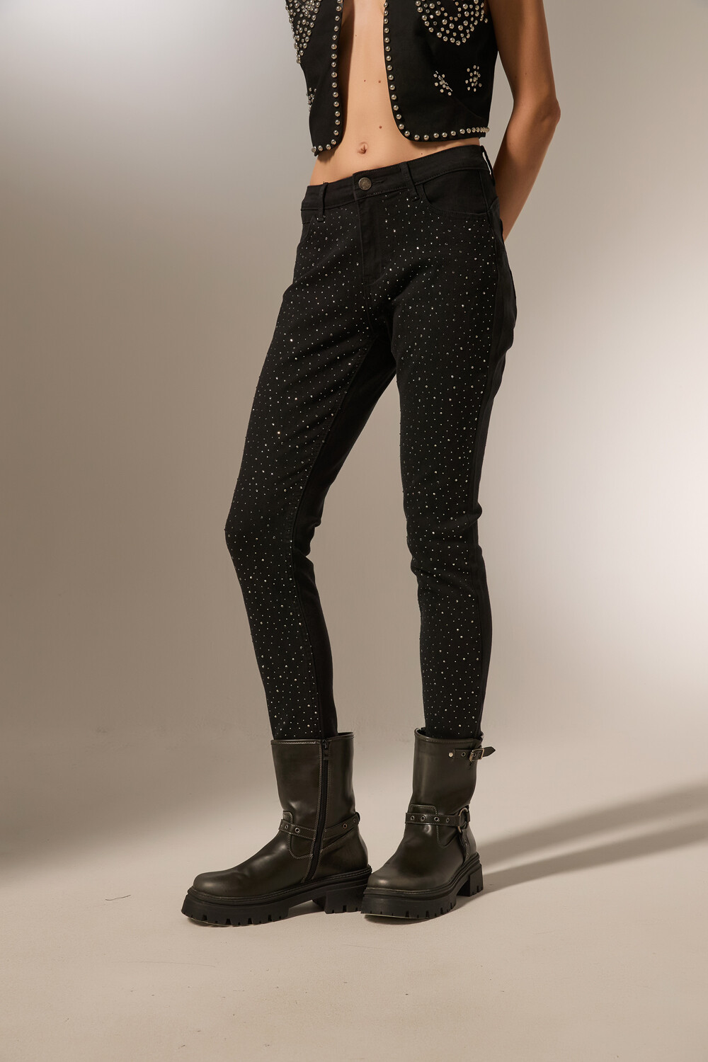 Pantalon Cindi Negro