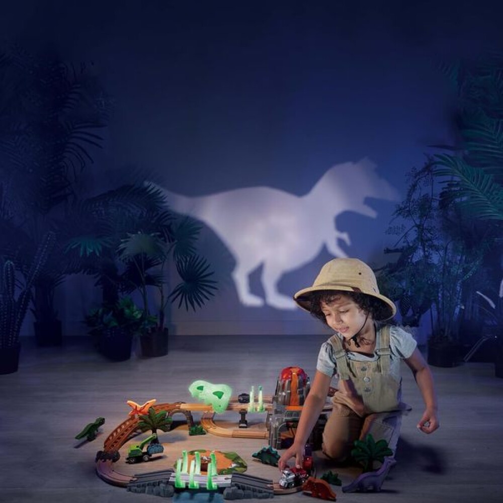 Pista tren aventuras DINO HAPE Pista tren aventuras DINO HAPE