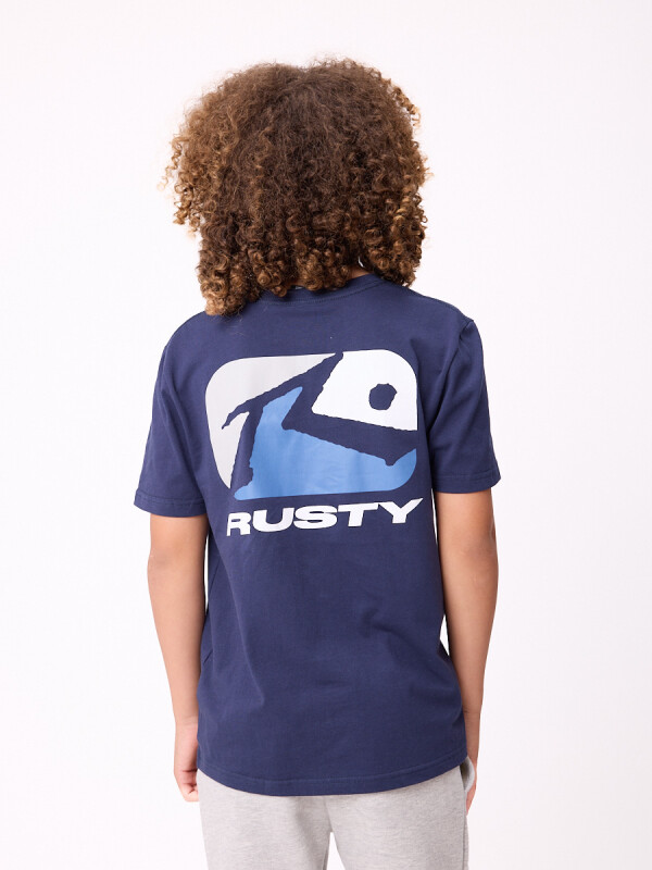 T-SHIRT KOMMA TEEN RUSTY Navy