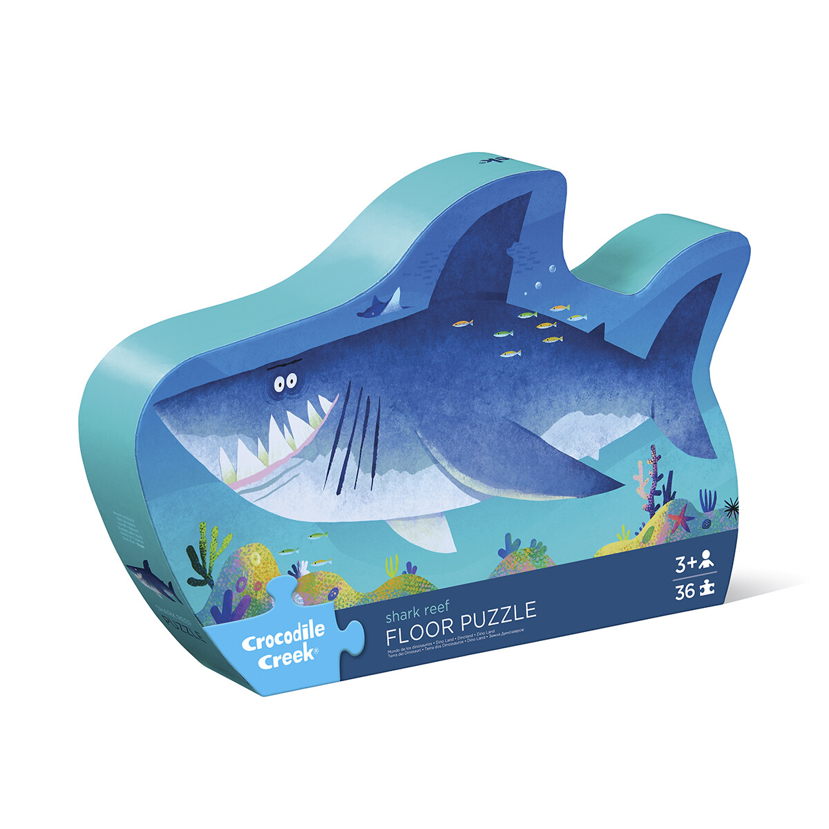 Puzzle Crocodile Creek 36 Piezas 45 x 60 cm - TIBURONES 