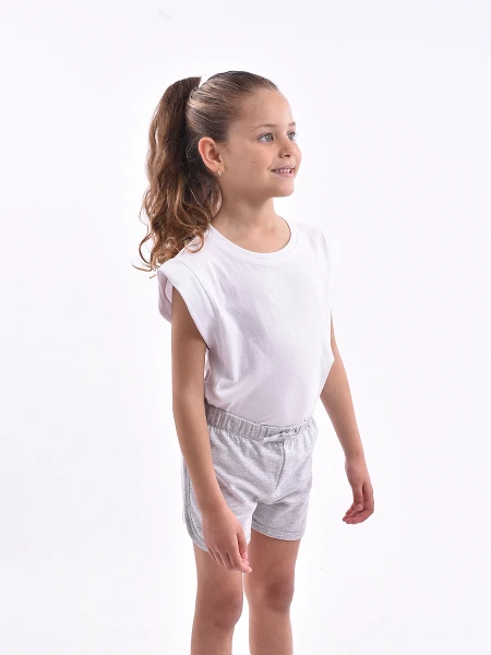 SHORT BASICO PACK X 2 GRIS