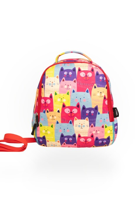 Mochila Infantil brio neopreno Gatitos