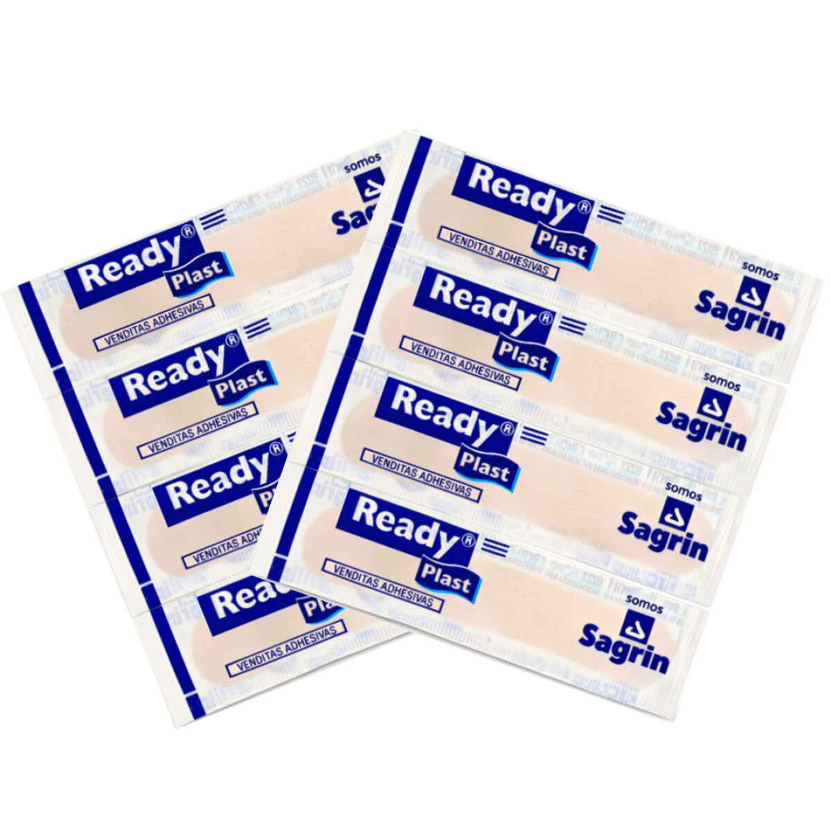 Pack 8 Curitas ReadyPlast Color Piel 