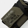 Bandolera Daily en efecto cuero rubber Verde